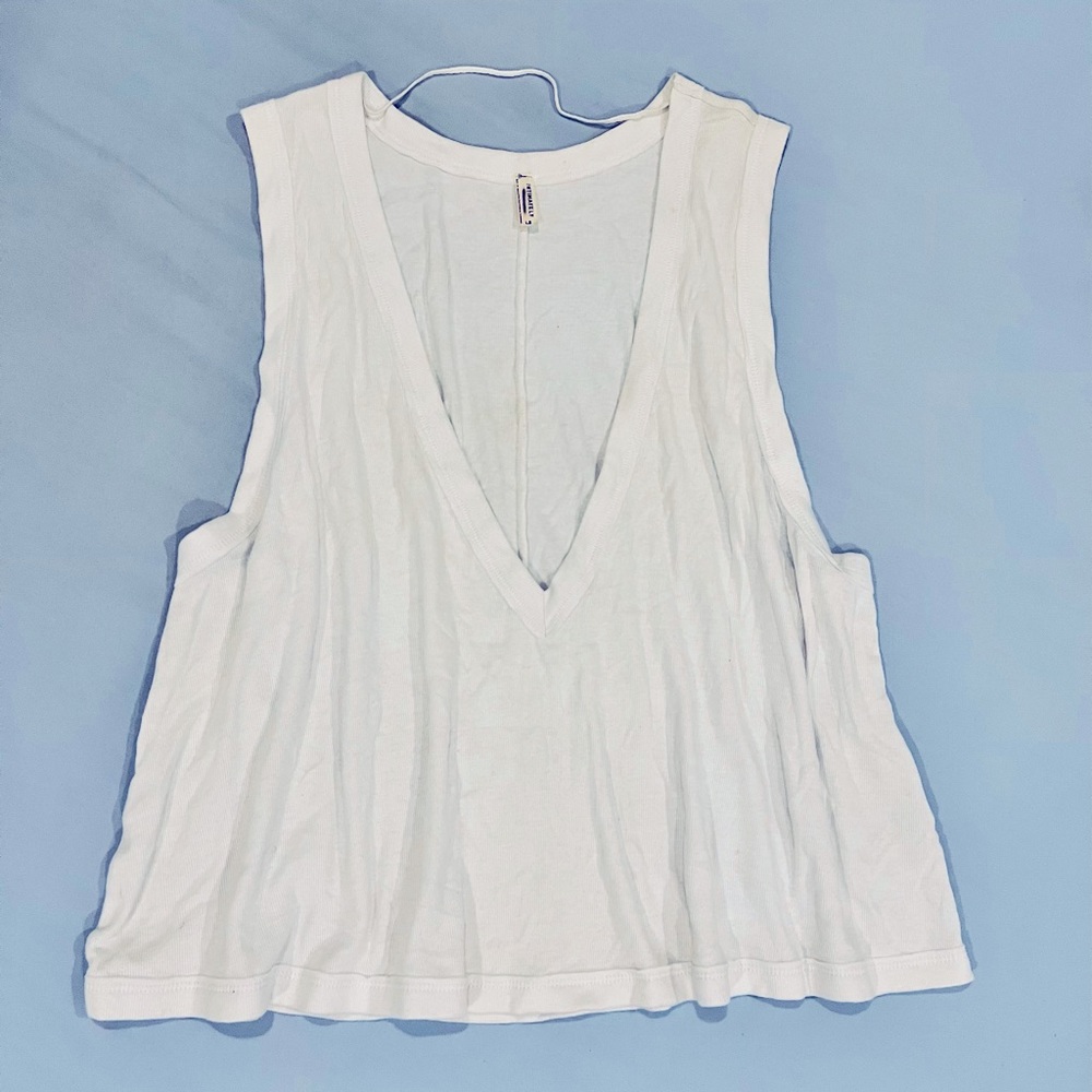 Intimately Free People Deep V Tank Top